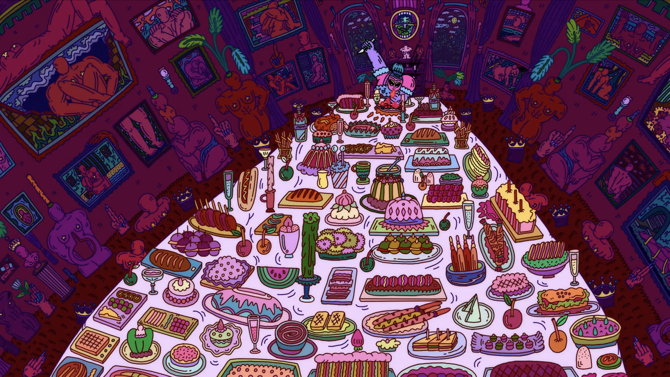 MUKBANG  - Not to scale